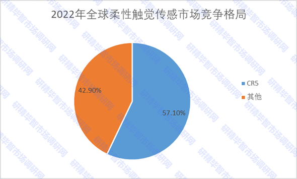 2022年全球柔性触觉传感器市场竞争格局
