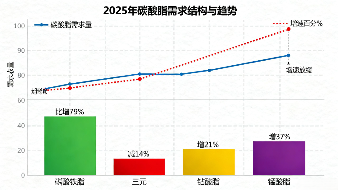 碳酸锂市场需求端