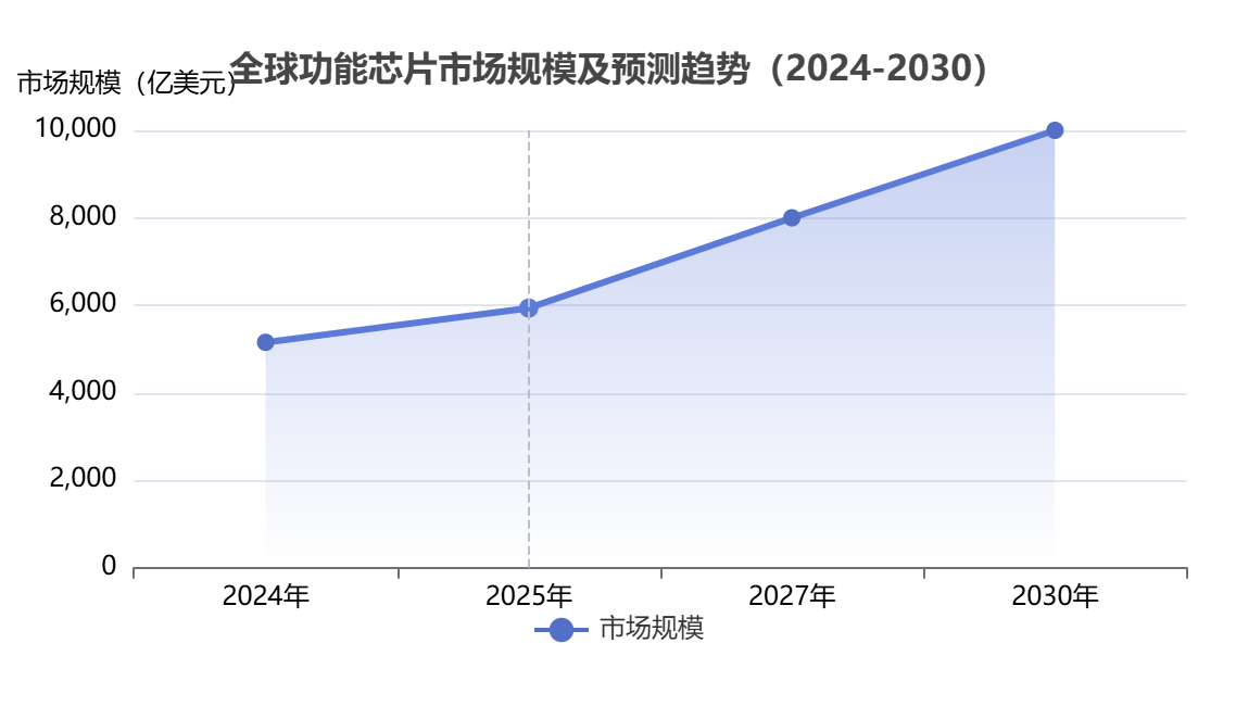 全球功能芯片行业市场规模