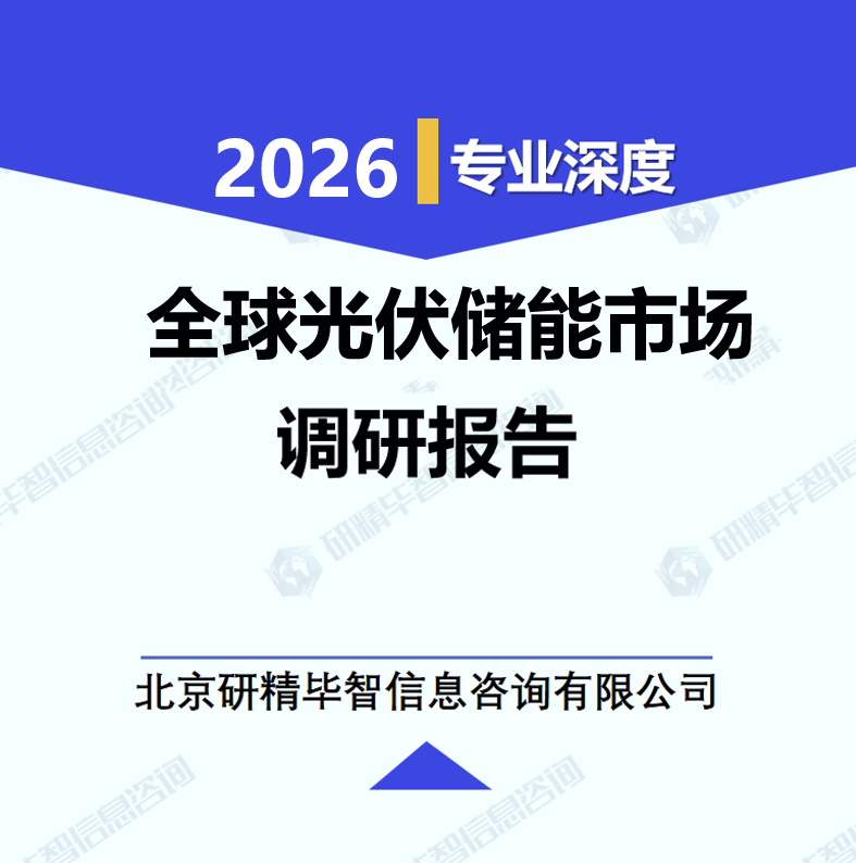 全球光伏储能市场调研报告