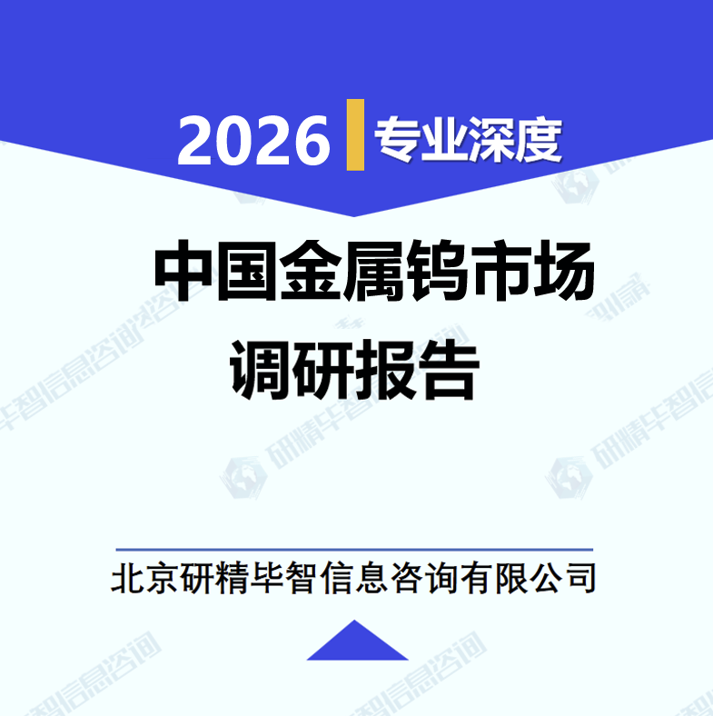 中国金属钨市场调研报告