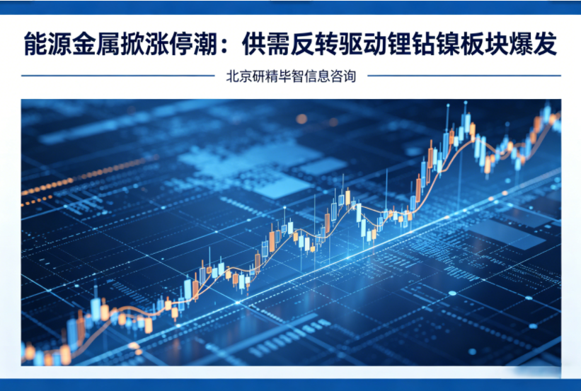 能源金属掀涨停潮：供需反转驱动锂钴镍板块爆发，市场迎来强景气周期
