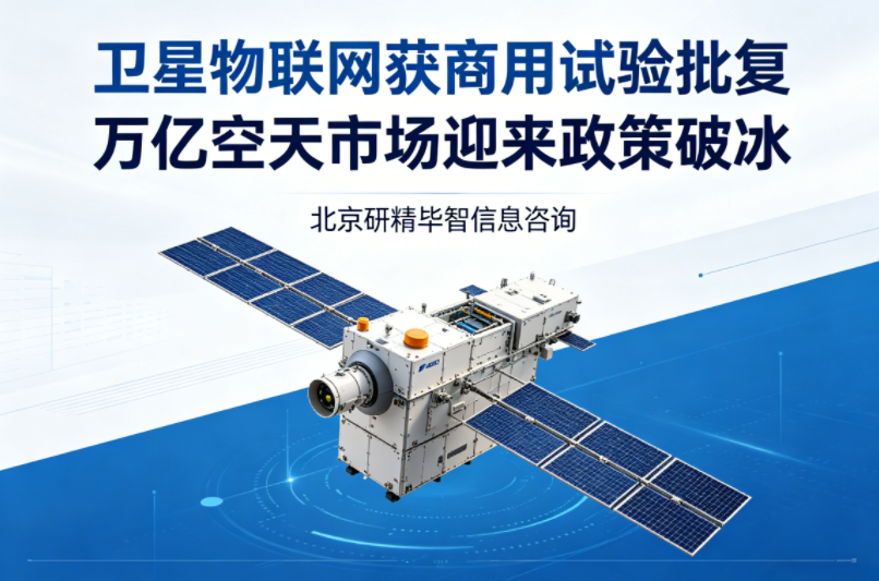 工信部批复卫星物联网商用试验,万亿级市场迎来政策破冰 工信部批复卫星物联网商用试验,万亿级市场迎来政策破冰