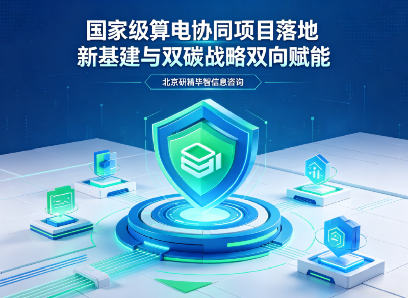 算电协同项目投运，国家级新基建战略落地见效​