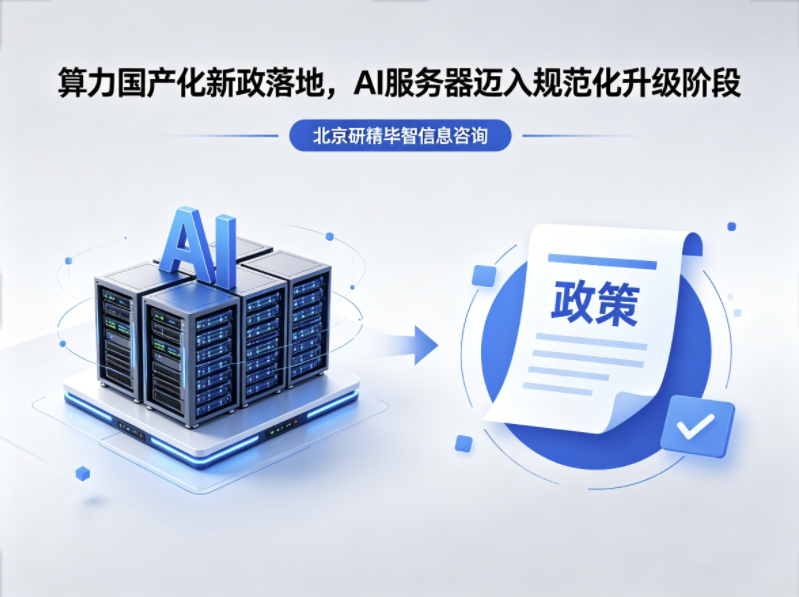 2026算力国产化新政落地，AI服务器产业迎来规范化升级浪潮
