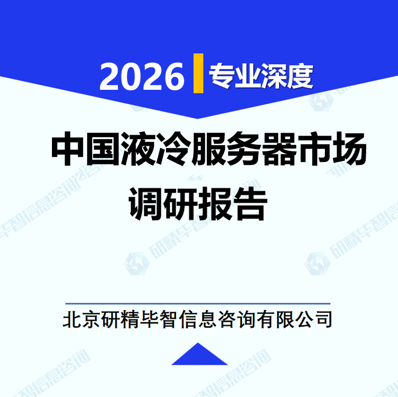 中国液冷服务器市场调研报告